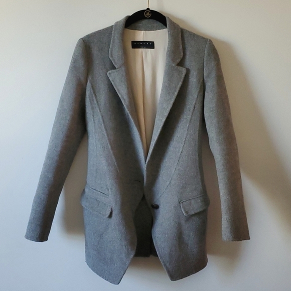 SISLEY Tailored Fit Jacket Blazer - Picture 1 of 15